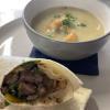 Food served at The Station Inn Kirkpatrick Fleming